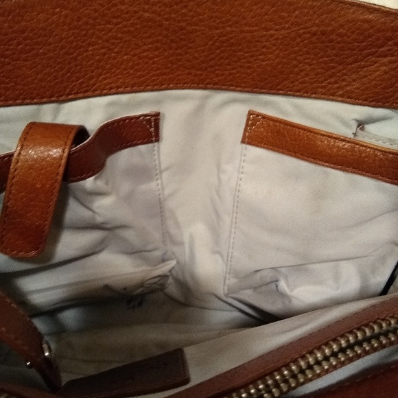 Cole Haan Tri Color(brown and black)Leather Purse - Picture 6 of 8